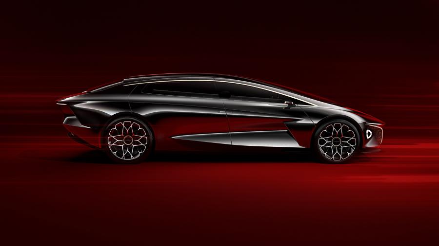 Эскиз Aston Martin Lagonda Vision Concept 2018 года  (фото 2 из 28)